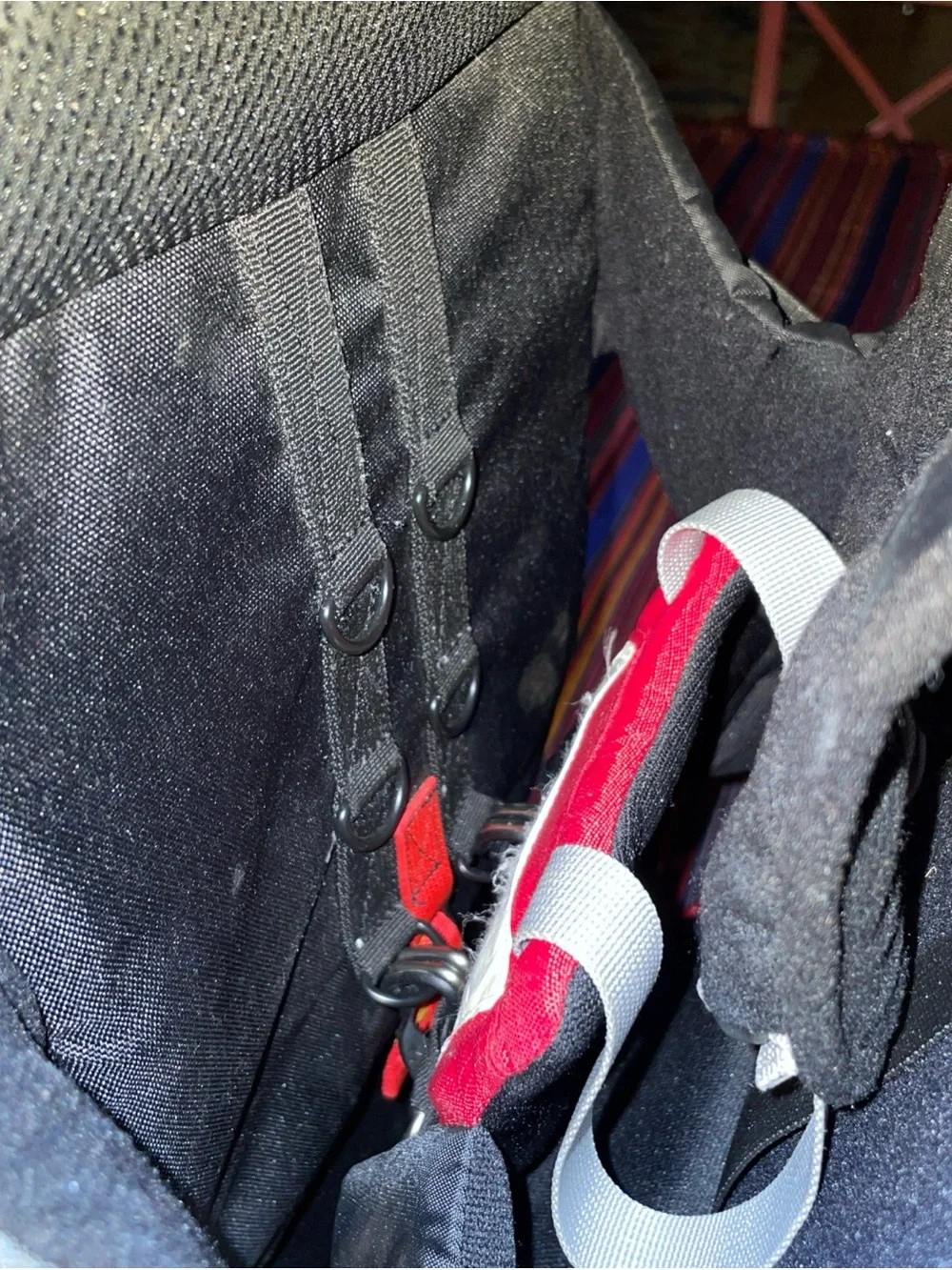 Kelty Kids TC 2.0 Red Charcoal Child Baby Backpack GUC Padded Straps Waist Belt
